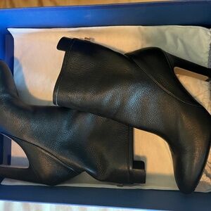 STUART WEITZMAN Brooks Booties Size 8.5 black leather